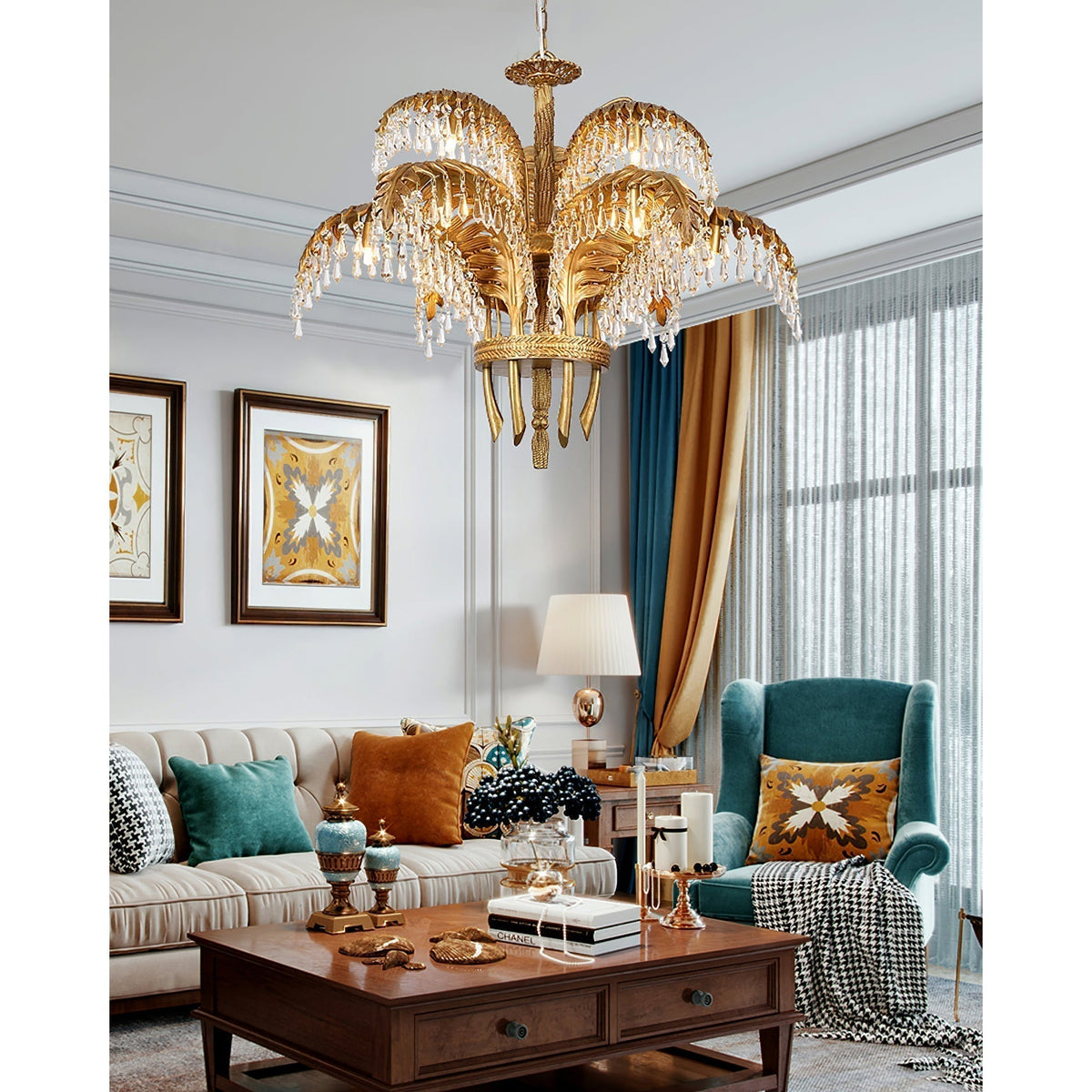 Wileon Royal Laiton Cristal Lustre