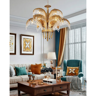 Odoraris Royal Laiton Cristal Lustre