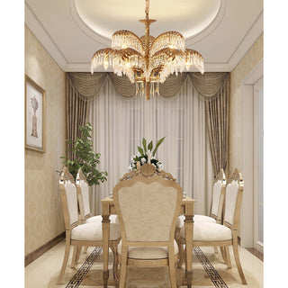 Odoraris Royal Laiton Cristal Lustre
