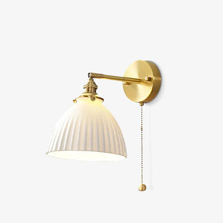 Lustra Lampe Murale Céramique Laiton Élégante