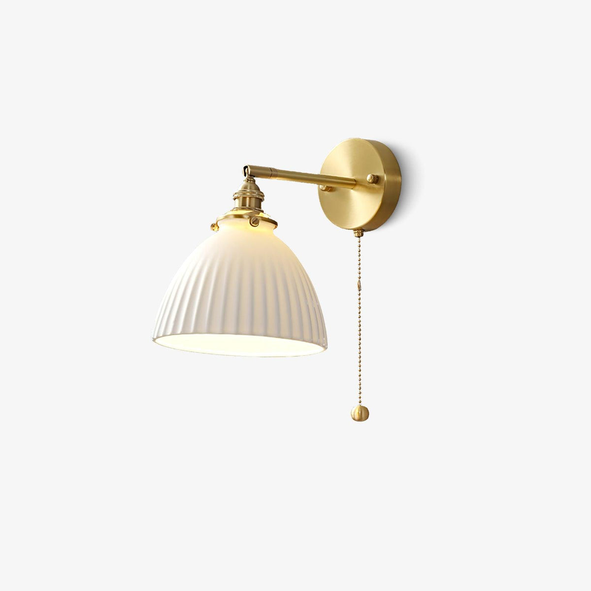 Moresa Lampe Murale Céramique Laiton Élégante