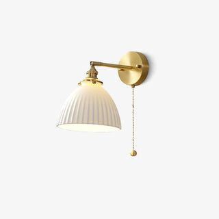 Lustra Lampe Murale Céramique Laiton Élégante