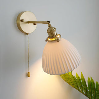 Lustra Lampe Murale Céramique Laiton Élégante