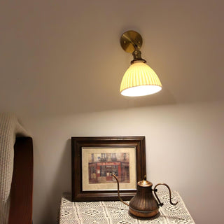 Lustra Lampe Murale Céramique Laiton Élégante