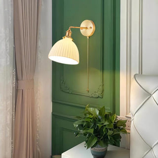 Lustra Lampe Murale Céramique Laiton Élégante