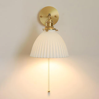 Lustra Lampe Murale Céramique Laiton Élégante