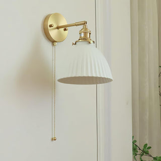 Lustra Lampe Murale Céramique Laiton Élégante