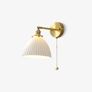 Lustra Lampe Murale Céramique Laiton Élégante