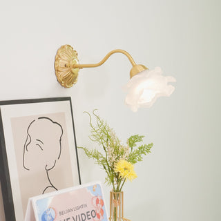 Drifte Applique murale de luxe florale en laiton