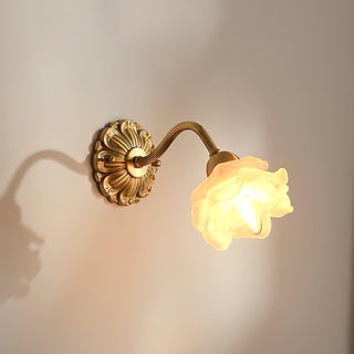 Drifte Applique murale de luxe florale en laiton