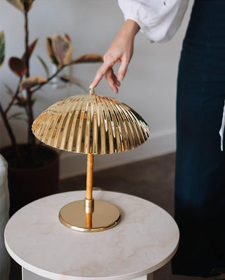 Zorare Lampe de Table Glam en Laiton
