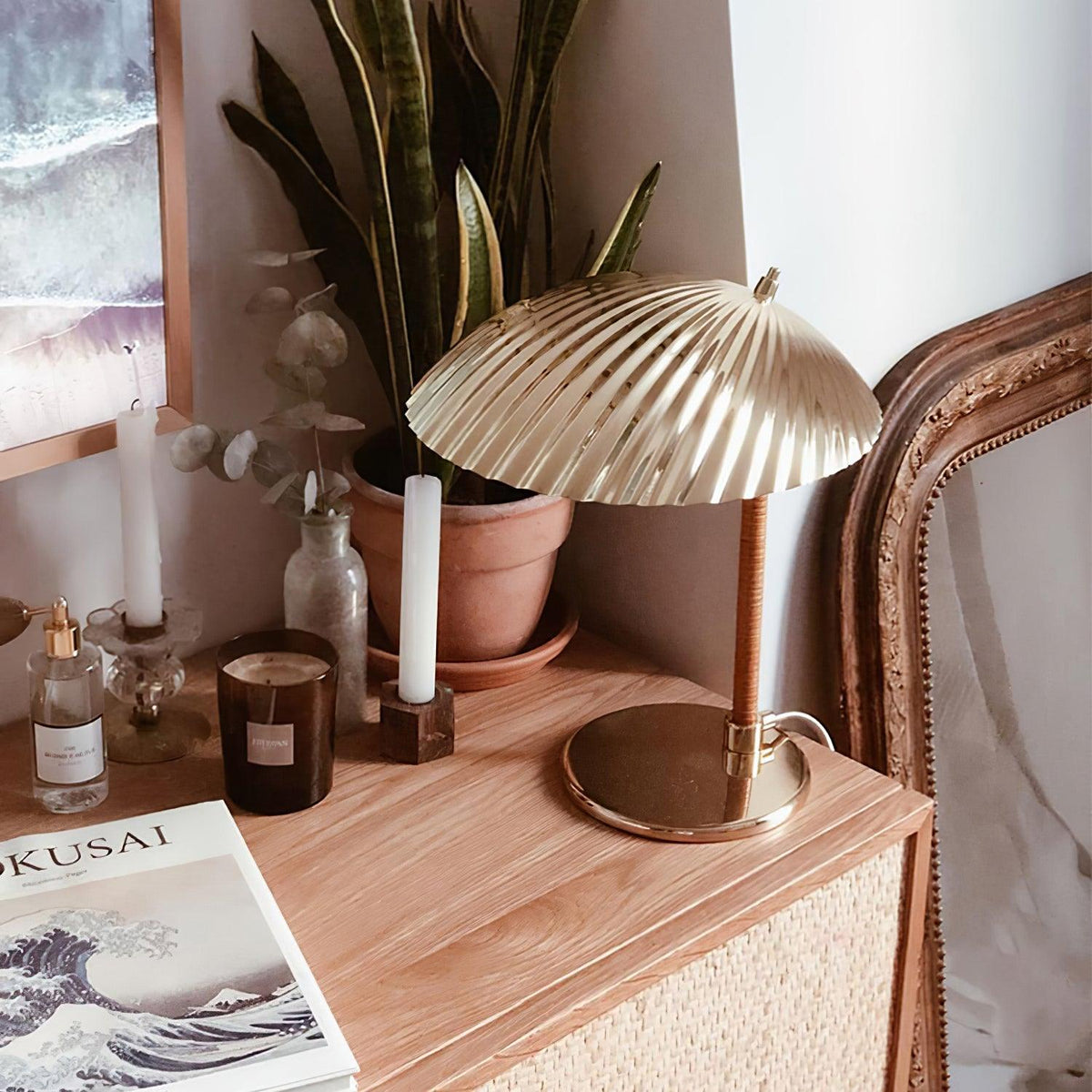 Zorare Lampe de Table Glam en Laiton