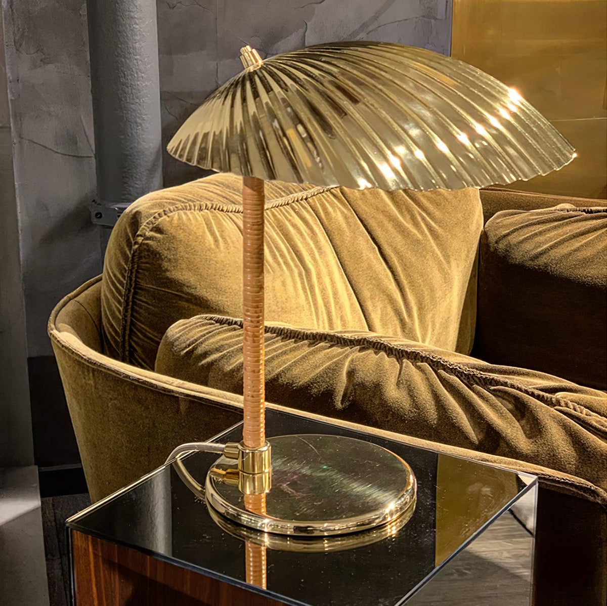 Zorare Lampe de Table Glam en Laiton