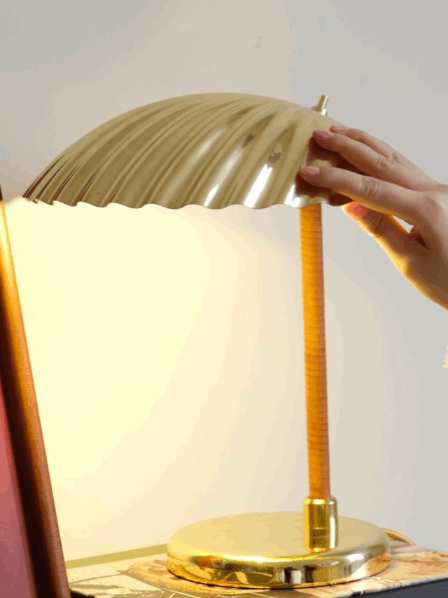 Zorare Lampe de Table Glam en Laiton