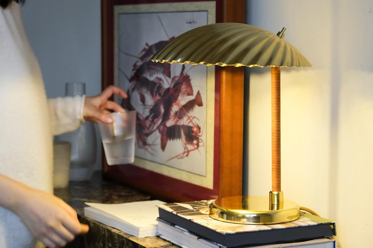 Zorare Lampe de Table Glam en Laiton