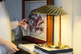 Zorare Lampe de Table Glam en Laiton