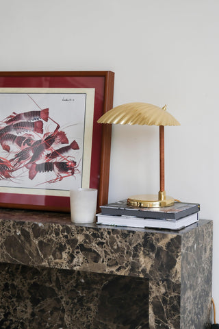 Zorare Lampe de Table Glam en Laiton