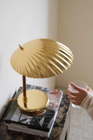 Zorare Lampe de Table Glam en Laiton