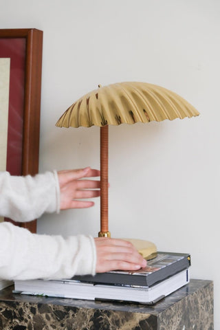 Zorare Lampe de Table Glam en Laiton