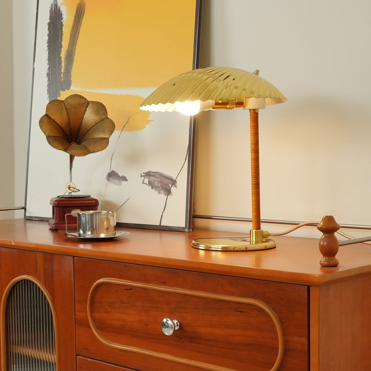 Zorare Lampe de Table Glam en Laiton