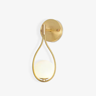 Icarila Moderne Minimaliste Vanité Laiton Verre Applique Murale