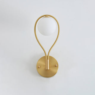 Icarila Moderne Minimaliste Vanité Laiton Verre Applique Murale