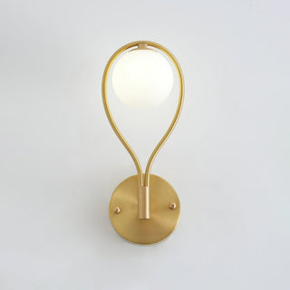 Icarila Moderne Minimaliste Vanité Laiton Verre Applique Murale