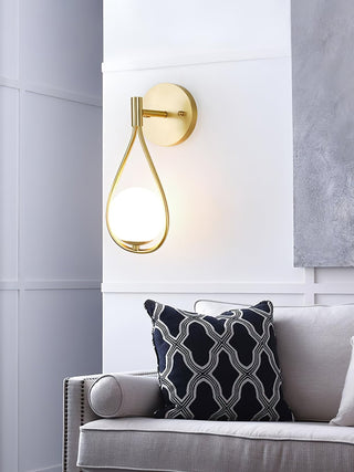 Icarila Moderne Minimaliste Vanité Laiton Verre Applique Murale