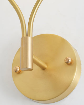 Icarila Moderne Minimaliste Vanité Laiton Verre Applique Murale