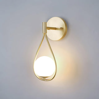 Icarila Moderne Minimaliste Vanité Laiton Verre Applique Murale