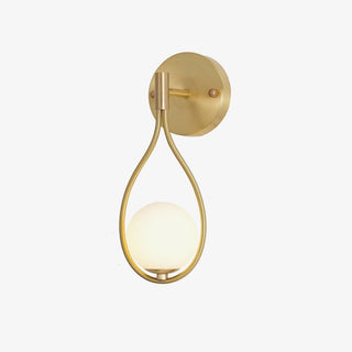 Icarila Moderne Minimaliste Vanité Laiton Verre Applique Murale