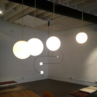 Lustra Suspension Collection Architecturale en Laiton-Luire