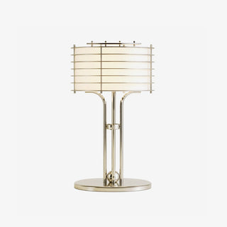 Bravon Linear Cage Table Lamp-Neutral Decor