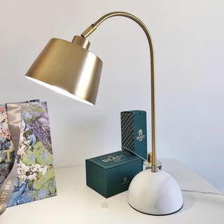 Caleo Lampe de Bureau Élégante en Marbre