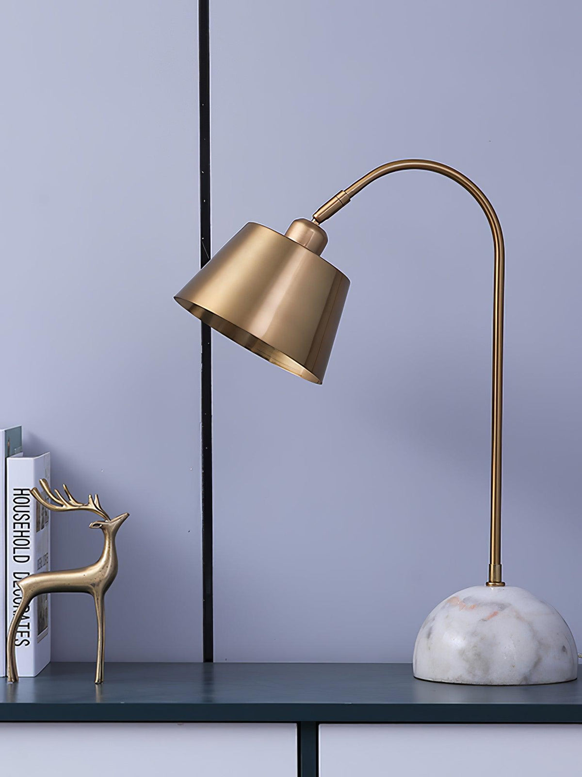 Caleo Lampe de Bureau Élégante en Marbre