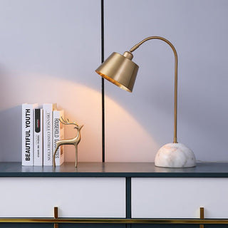 Caleo Lampe de Bureau Élégante en Marbre