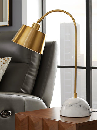 Caleo Lampe de Bureau Élégante en Marbre