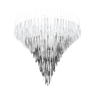 Nyvinia Verre Plume Forme Lustre