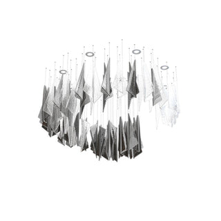 Nyvinia Verre Plume Forme Lustre