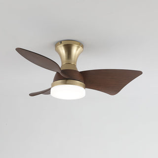 Plafonnier Ventilateur Aureon Moderne en Bois