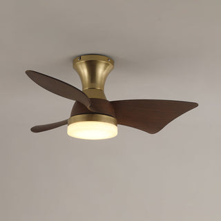Plafonnier Ventilateur Aureon Moderne en Bois