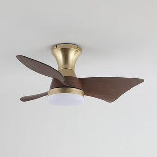 Plafonnier Ventilateur Aureon Moderne en Bois