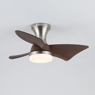 Plafonnier Ventilateur Aureon Moderne en Bois