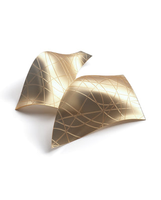 Alnoror Sculptural Or Pendentif Lumière