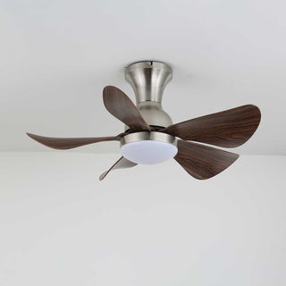 Ventilateur de plafond moderne en bois Novaro avec lumière