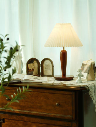Linorelia Lampe de Table Moderne en Tissu