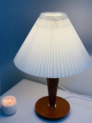 Linorelia Lampe de Table Moderne en Tissu
