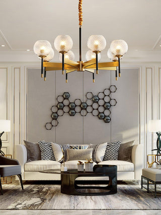 Glint Lustre Moderne en Laiton