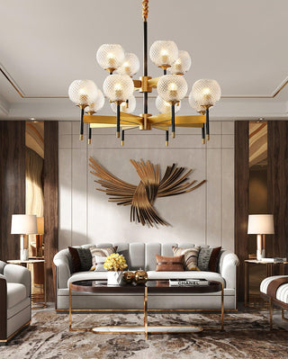 Glint Lustre Moderne en Laiton