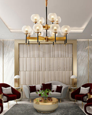 Glint Lustre Moderne en Laiton